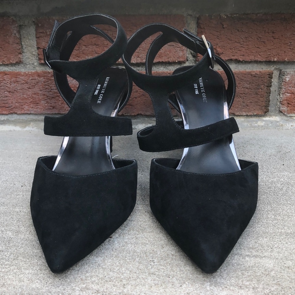 Gently Loved- KENNETH COLE NY Suede Heels